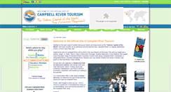Desktop Screenshot of campbellrivertourism.com